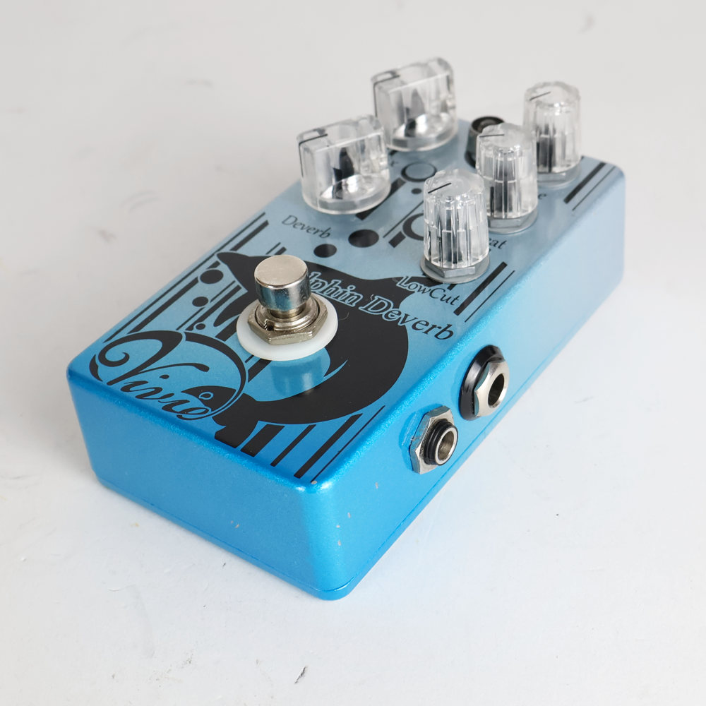 【中古】ディレイ リバーブ Vivie Dolphin Deverb ギターエフェクター ヴィヴィー ドルフィンディバーブ 側面