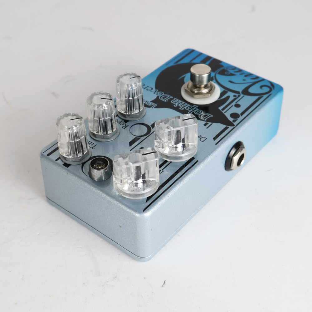 【中古】ディレイ リバーブ Vivie Dolphin Deverb ギターエフェクター ヴィヴィー ドルフィンディバーブ 側面