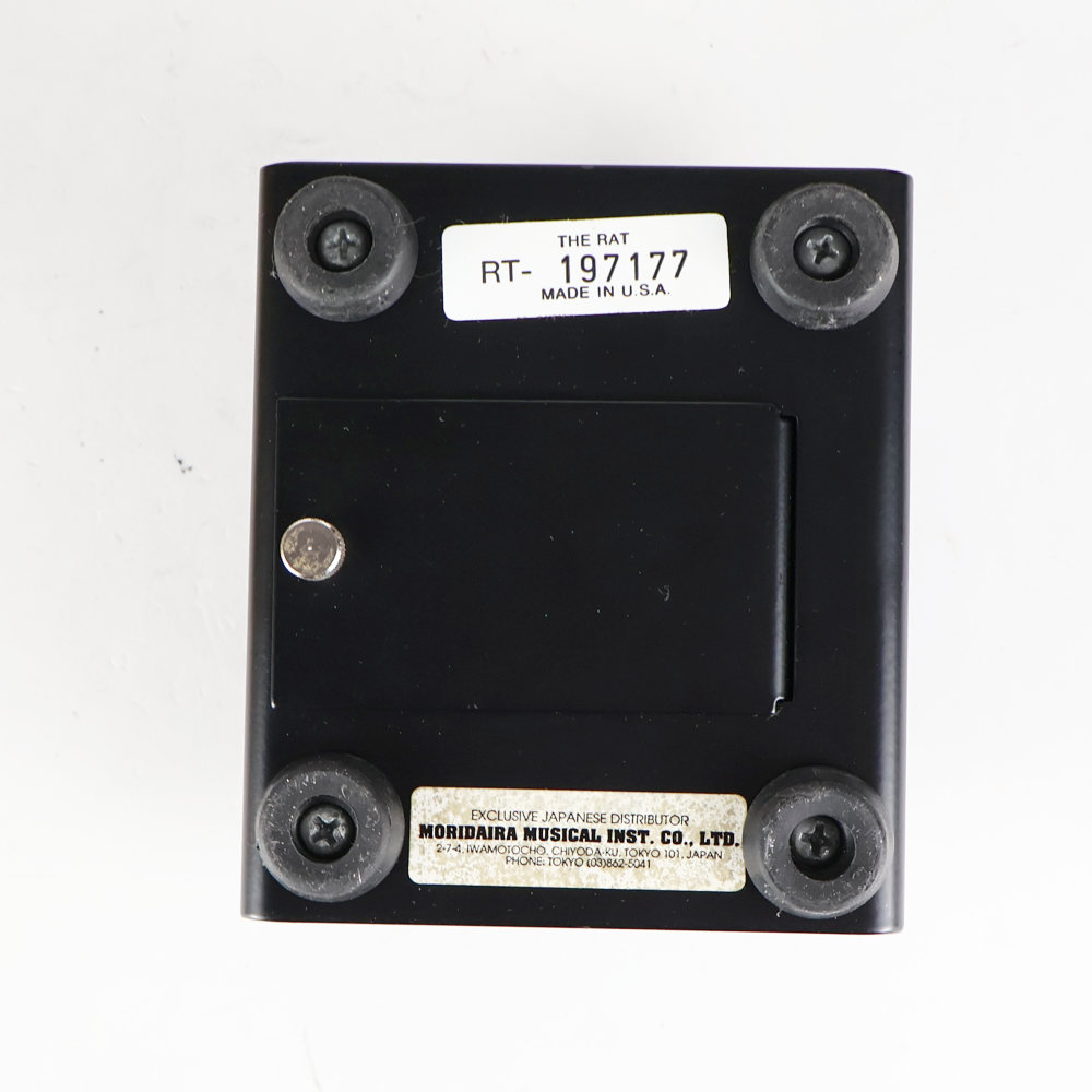 【中古】 ディストーション PROCO RAT2 エフェクター プロコ ラット RAT 1995年製 裏面