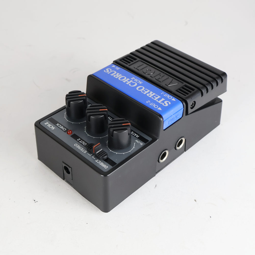 【中古】 コーラス エフェクター ARION SCH-Z STEREO CHORUS ギターエフェクター 側面