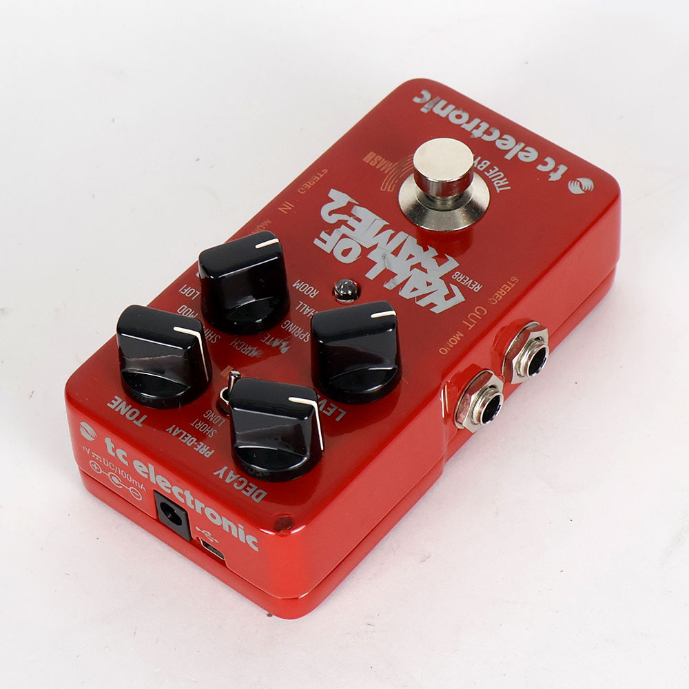 【中古】 tc electronic Hall of Fame 2 Reverb リバーブ ギターエフェクター TCエレクトロニック ホールオブフェイム 全体