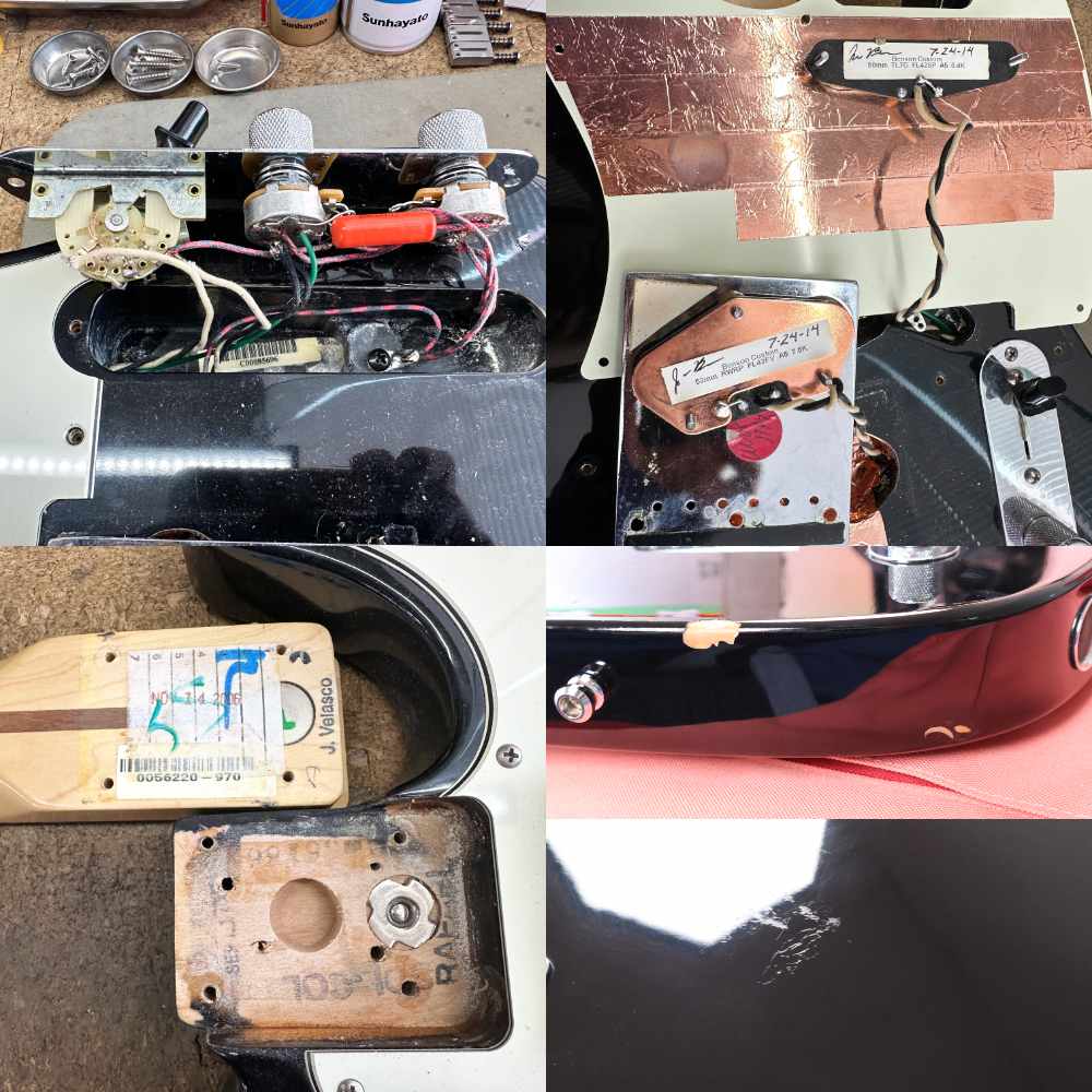 【中古】 エレキギター Fender American Telecaster Maple Fingerboard Black Mod. 2006年製 フェンダー アメリカンテレキャスター 傷