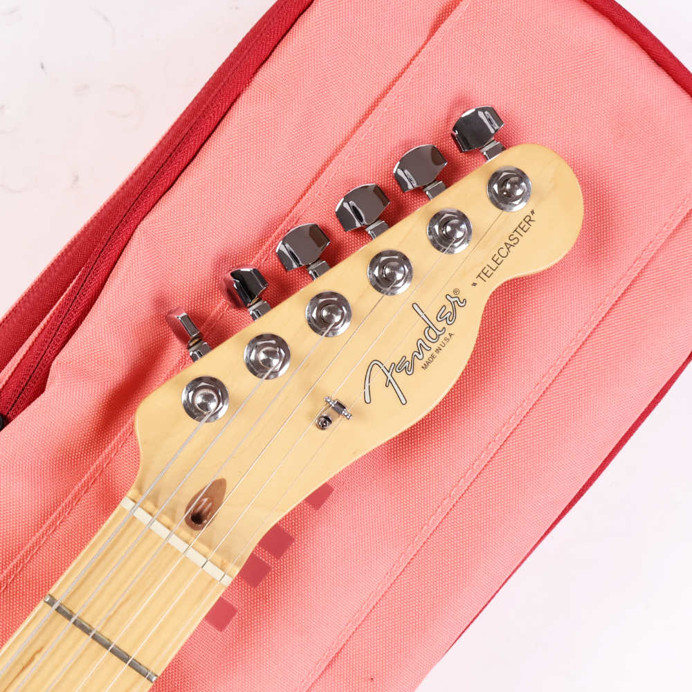 【中古】 エレキギター Fender American Telecaster Maple Fingerboard Black Mod. 2006年製 フェンダー アメリカンテレキャスター ヘッド画像