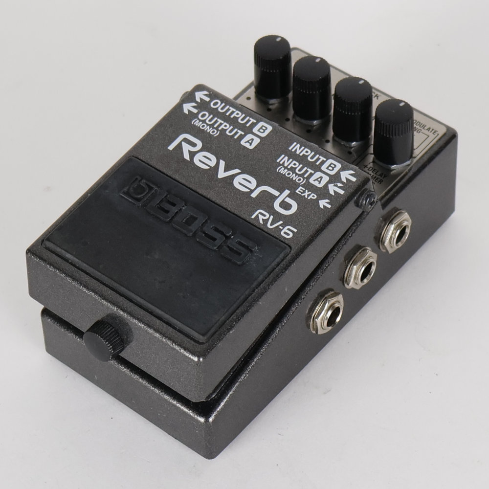 【中古】 リバーブ エフェクター BOSS ボス Reverb RV-6 ギターエフェクター 側面