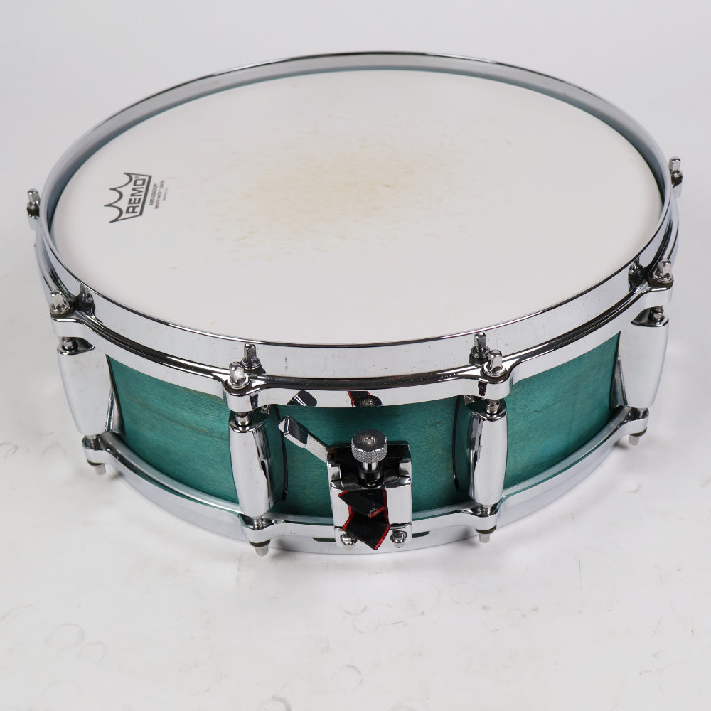 【中古】スネアドラム ネギドラム Negi Drums MR1445D-S2B Maple Shell Snare Drum 14x4.5 全体