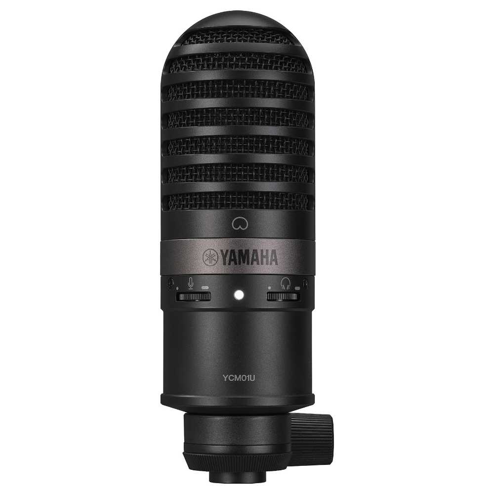 【訳あり】 YAMAHA ヤマハ YCM01U B USBマイクロフォン コンデンサー ブラック アウトレット 正面