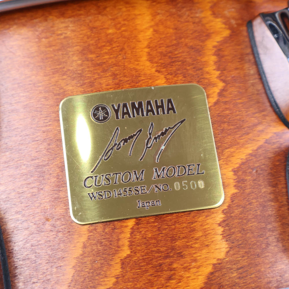 【中古】 YAMAHA ヤマハ WSD1455SE CUSTOM MODEL SONNY EMORY MODEL Beech Shell 14x5.5 スネアドラム 詳細画像