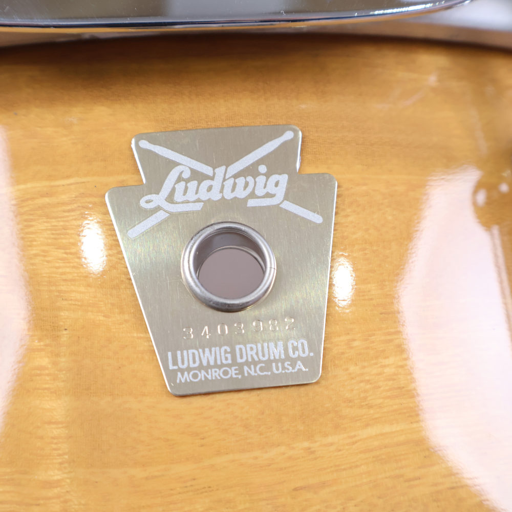【中古】スネアドラム ラディック Ludwig LS560T Super Classic Satinwood Classic Maple Limited Edition 14×5 詳細画像