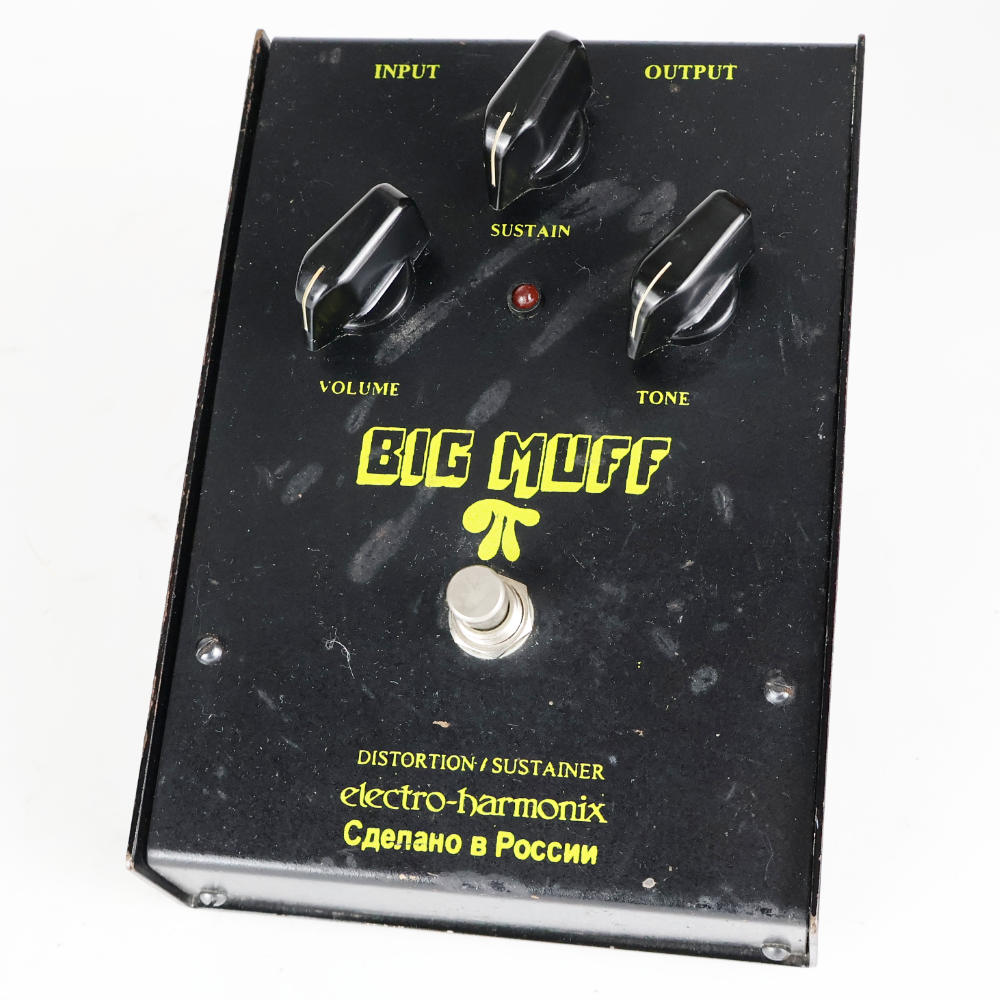 【中古】 ビッグマフ ELECTRO-HARMONIX Big Muff π Russian Black Small Box Russia ファズ ディストーション エフェクター