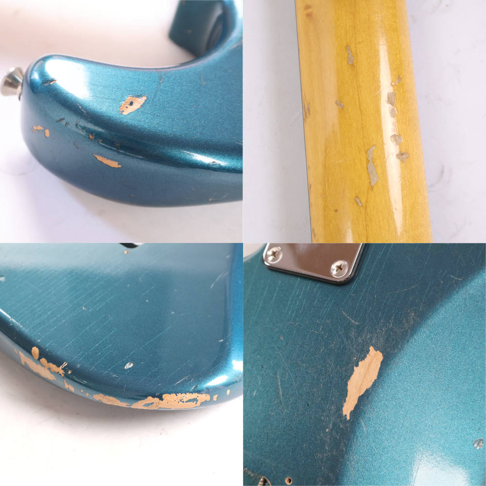 【中古】 エレキギター MOON ST CLASSIC Lake Placid Blue Mod. ムーン ストラトタイプ ST-C 詳細画像