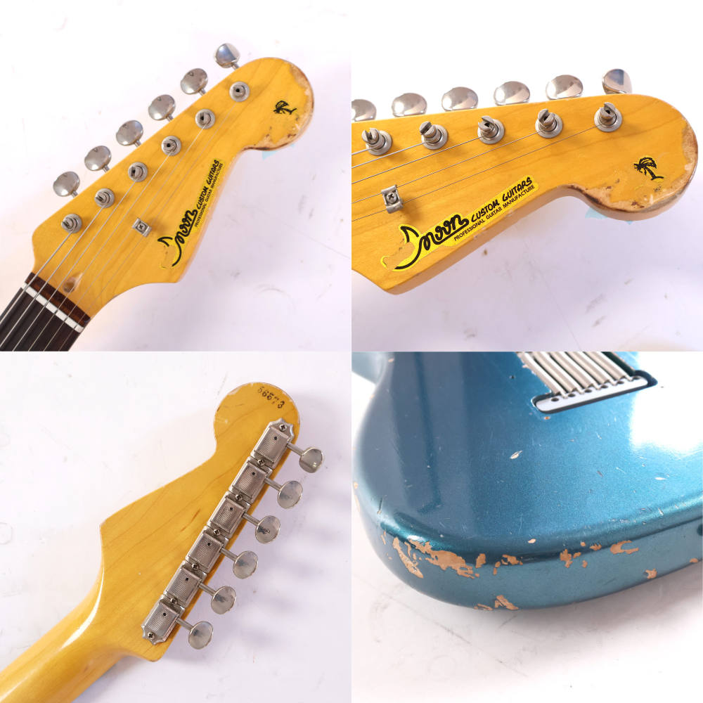 【中古】 エレキギター MOON ST CLASSIC Lake Placid Blue Mod. ムーン ストラトタイプ ST-C 詳細画像