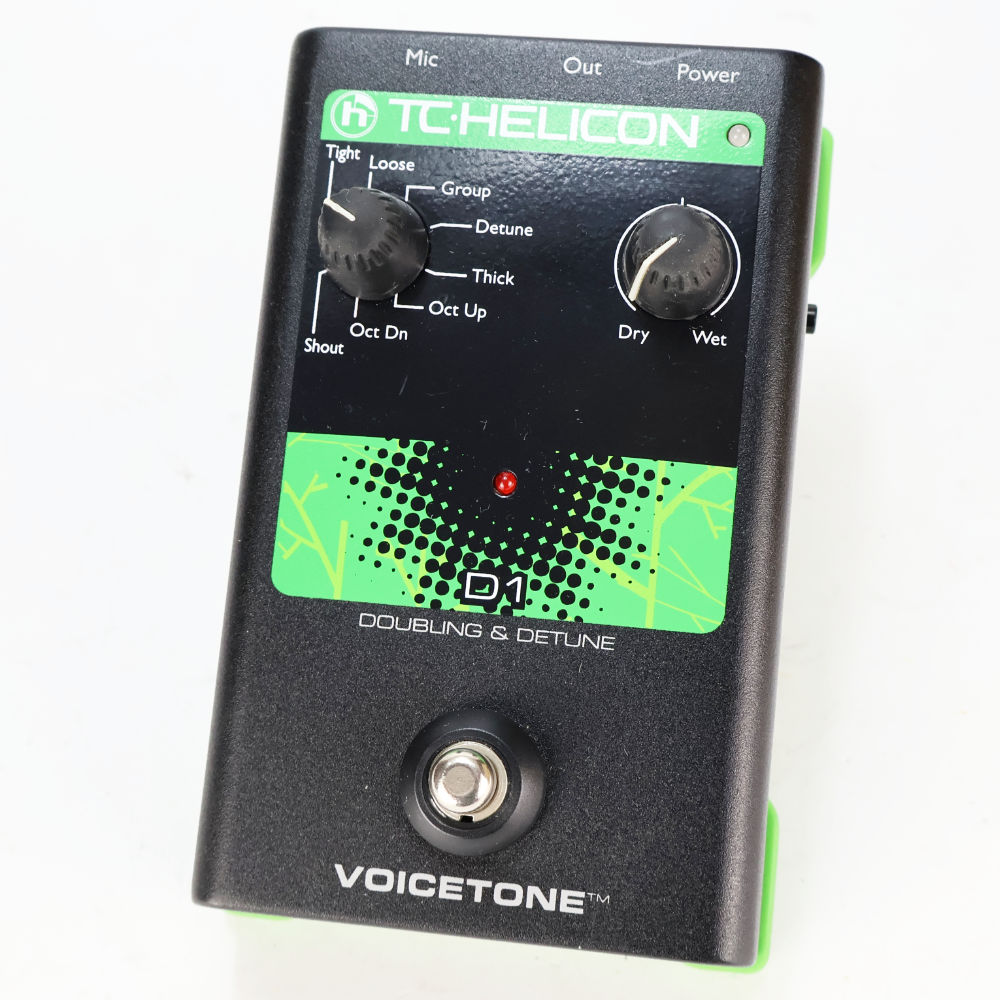 【中古】 TCヘリコン TC-HELICON VoiceTone D1 ボーカル用エフェクター ボイストーン