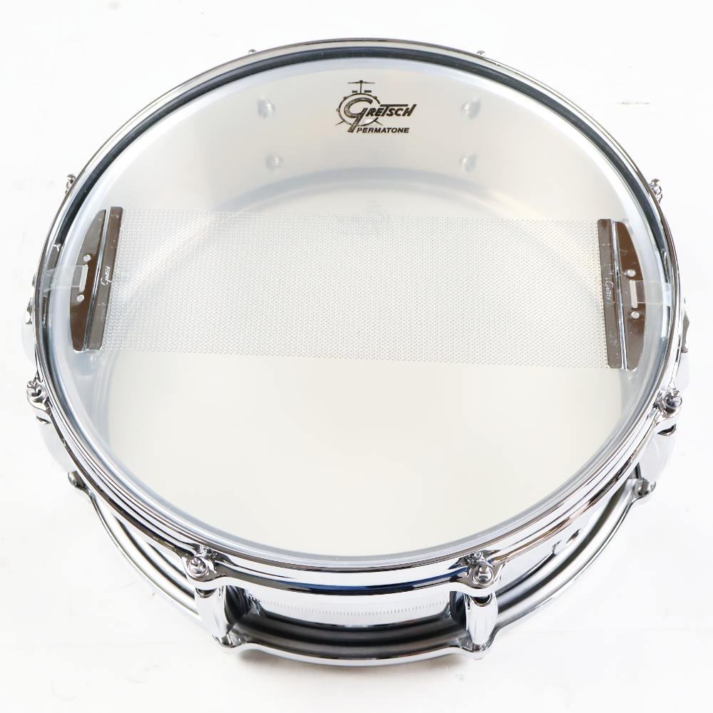 【中古】 スネアドラム グレッチ GRETSCH G-4160 14x5 Chrome Over Brass G4160 本体画像 裏