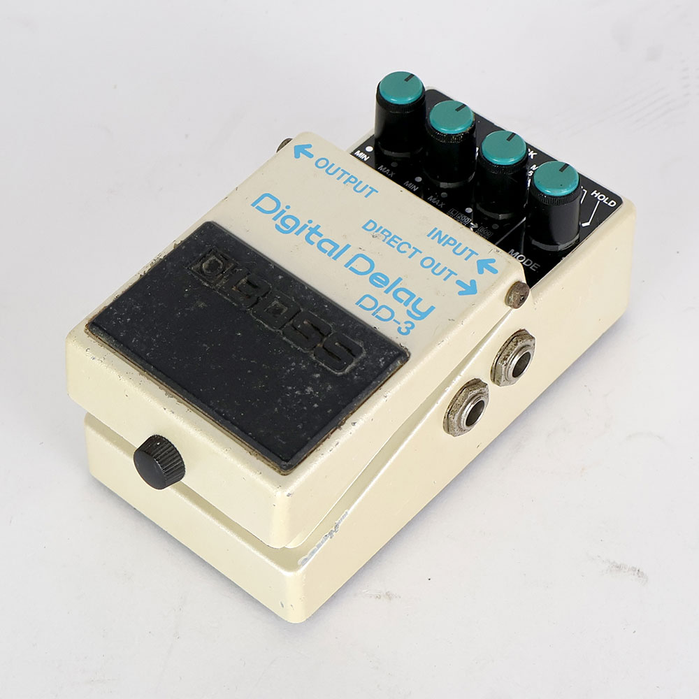 【中古】 デジタルディレイ エフェクター BOSS DD-3 Digtal Delay MADE IN JAPAN ギターエフェクター ディレイ 全体