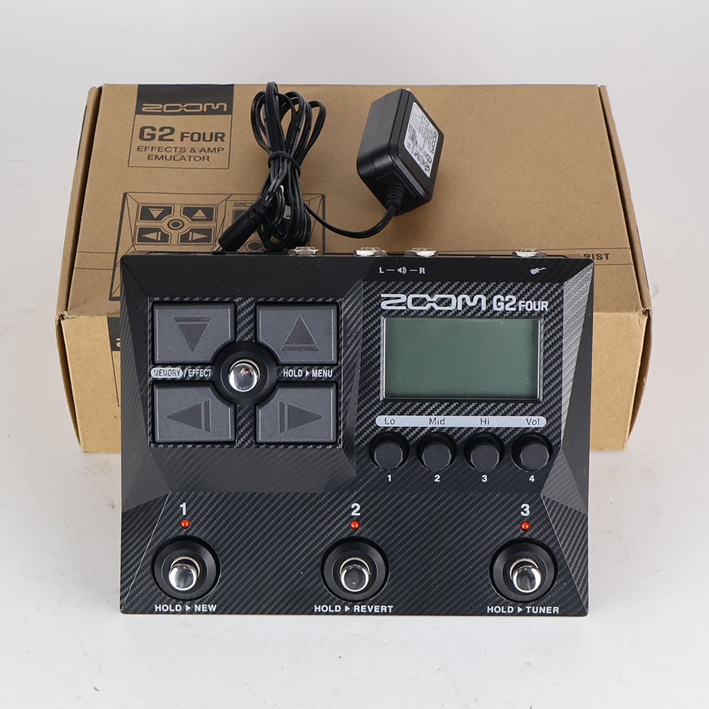 【中古】 ZOOM G2 FOUR ギターマルチエフェクター アンプエミュレーター