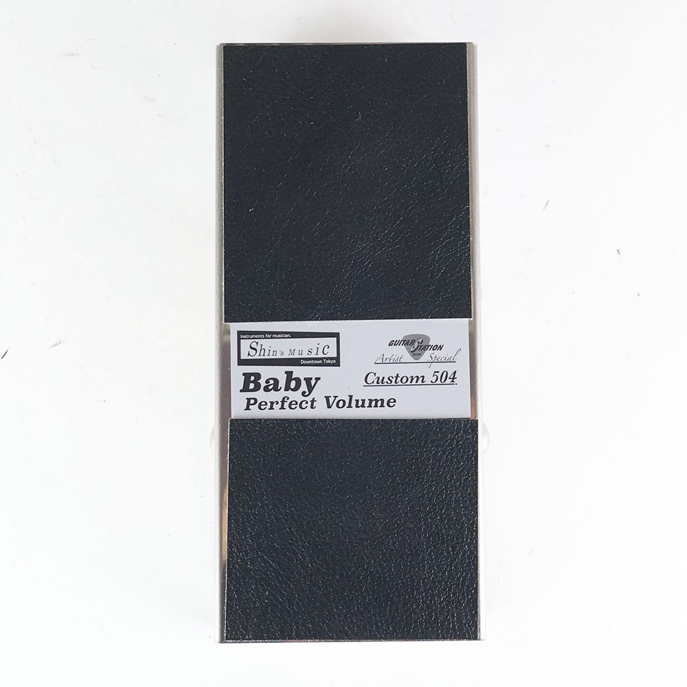 【中古】 ボリュームペダル Shin’s Music Guitars Station Artist Special Baby Perfect Volume Custom 504 Black Tolex 正面