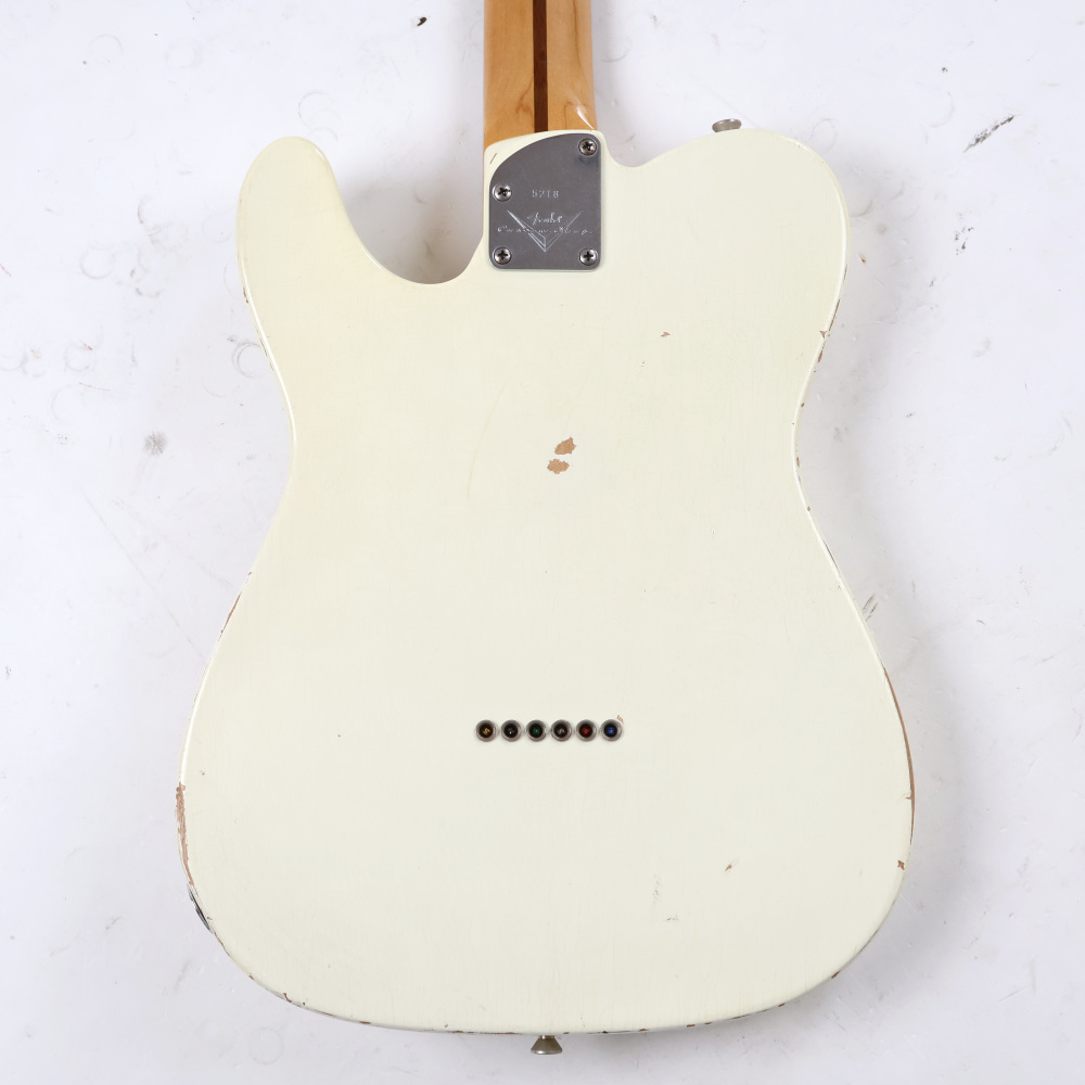 【中古】 エレキギター Fender Custom Shop Telecaster Pro Relic Maple FingerBoard Vintage White 2010年製 フェンダーカスタムショップ テレキャスタープロ レリック 詳細画像