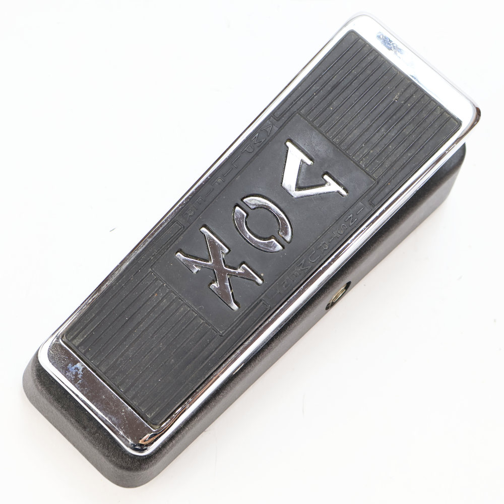 【中古】 ワウペダル VOX V847 Made in USA ギターエフェクター 本体画像 斜め
