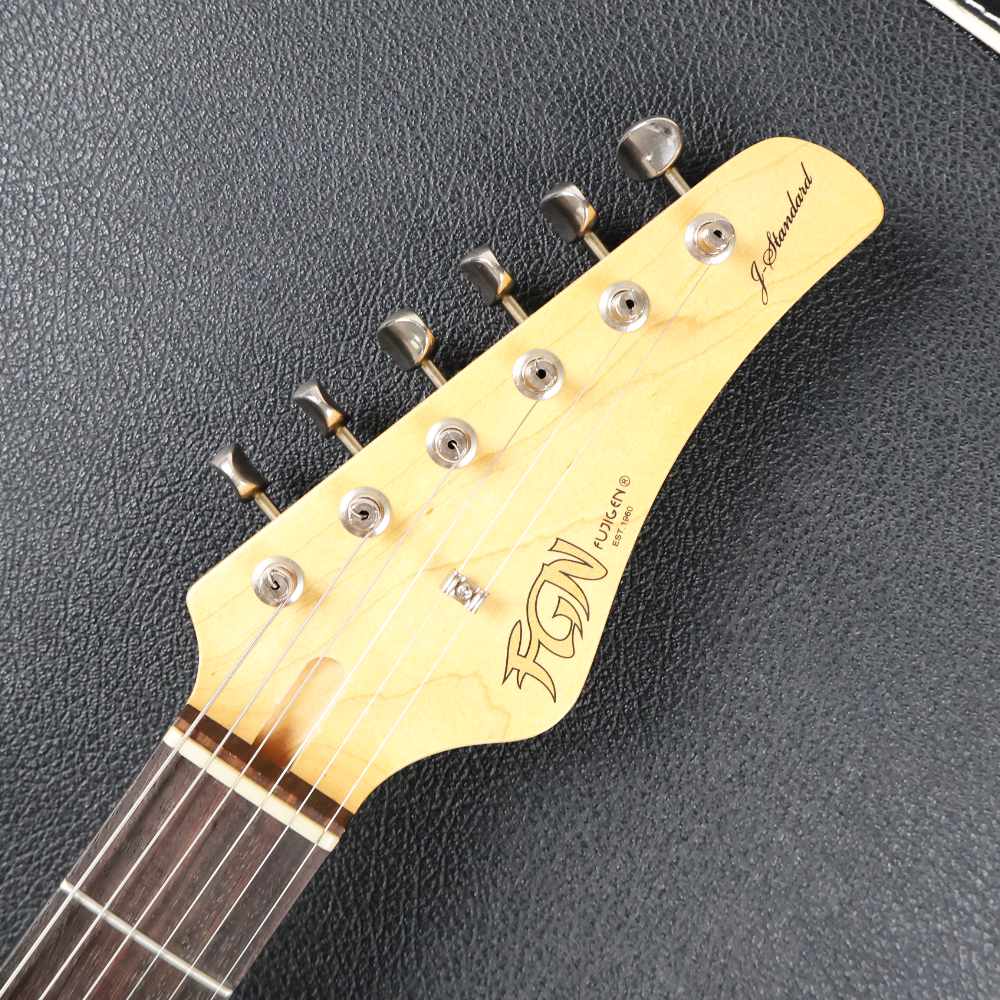 【中古】 エレキギター Fujigen JOS-FM-R J-Standard ODYSSEY Transparent Red Burst 2016年製 Seymour Duncanピックアップ搭載 ヘッド画像