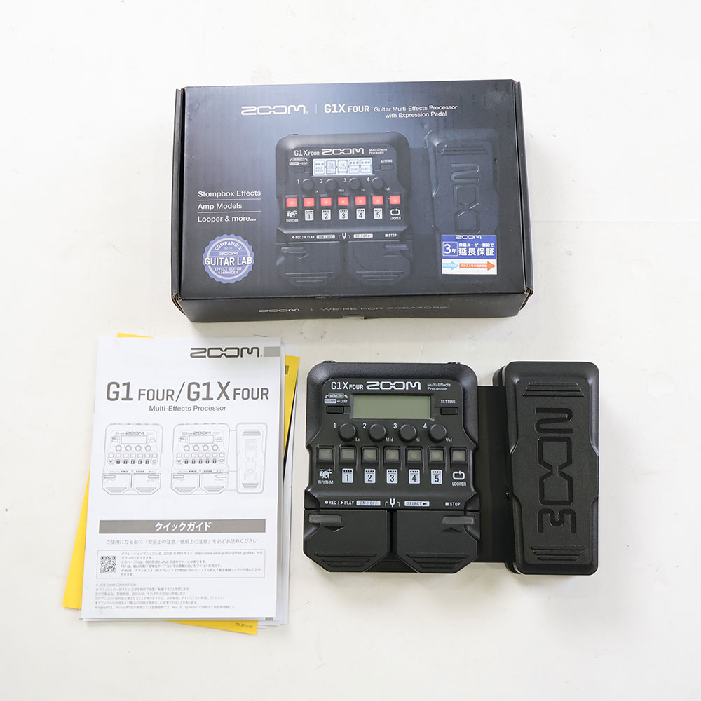 中古】 ギターマルチエフェクター ZOOM G1X FOUR([USED] ズーム ギター