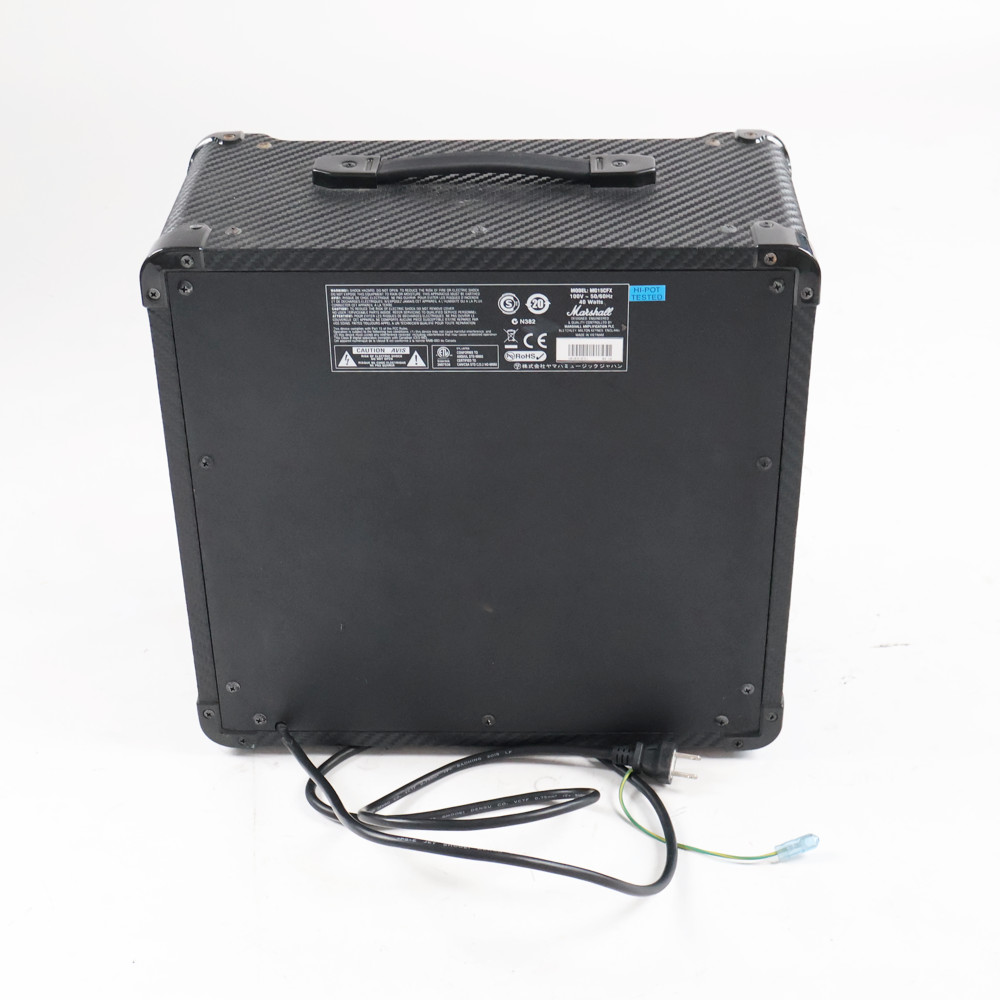 【中古】ギターアンプ マーシャル MARSHALL MG15CFX 小型ギターアンプ コンボ 背面