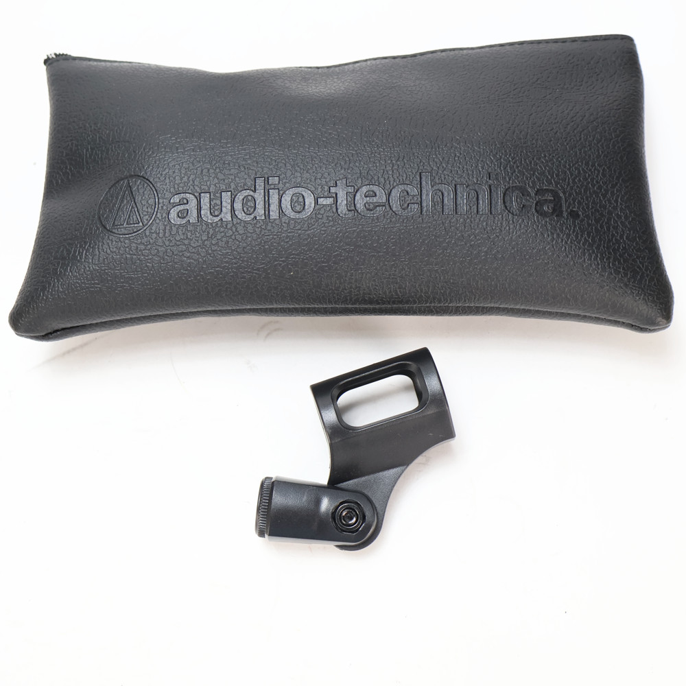 【中古】 コンデンサーマイク AUDIO-TECHNICA AT2020GM オーディオテクニカ オーテク ガンメタリックカラー シルバー 付属品