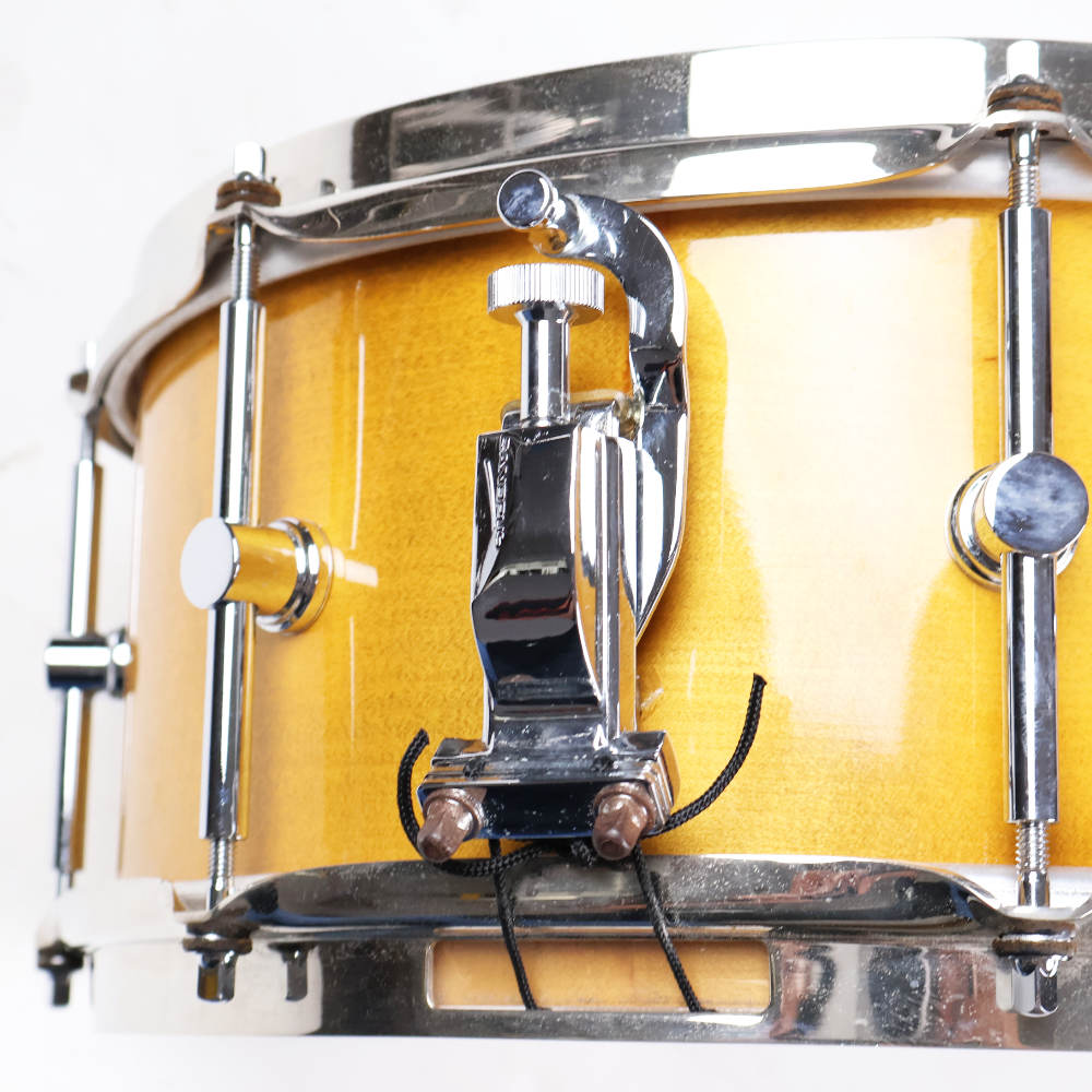【中古】スネアドラム カノウプス CANOPUS SSSM-1465SH 1ply Soft Maple Snare Drum 14x6.5 2018年製 Made in Japan ストレイナー