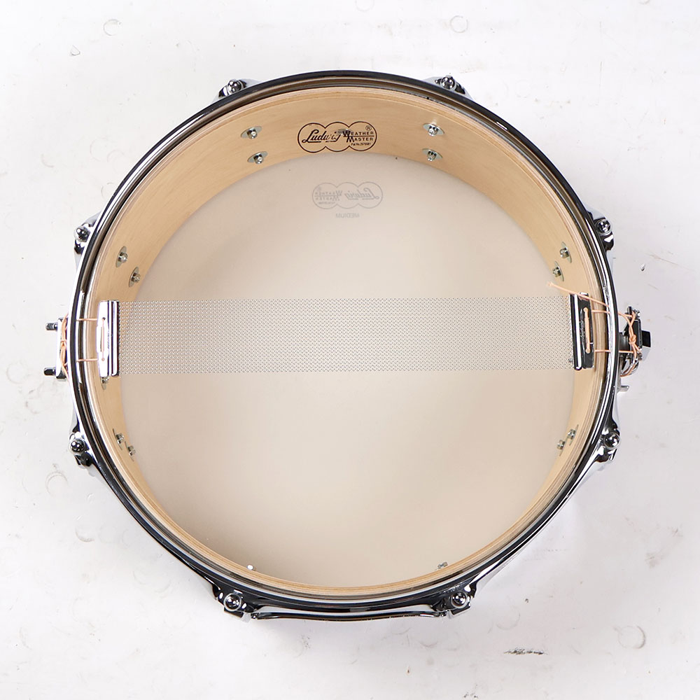 【中古】 スネアドラム ラディック LUDWIG Classic Birch Snare Drum 14×5 バーチシェル 裏面