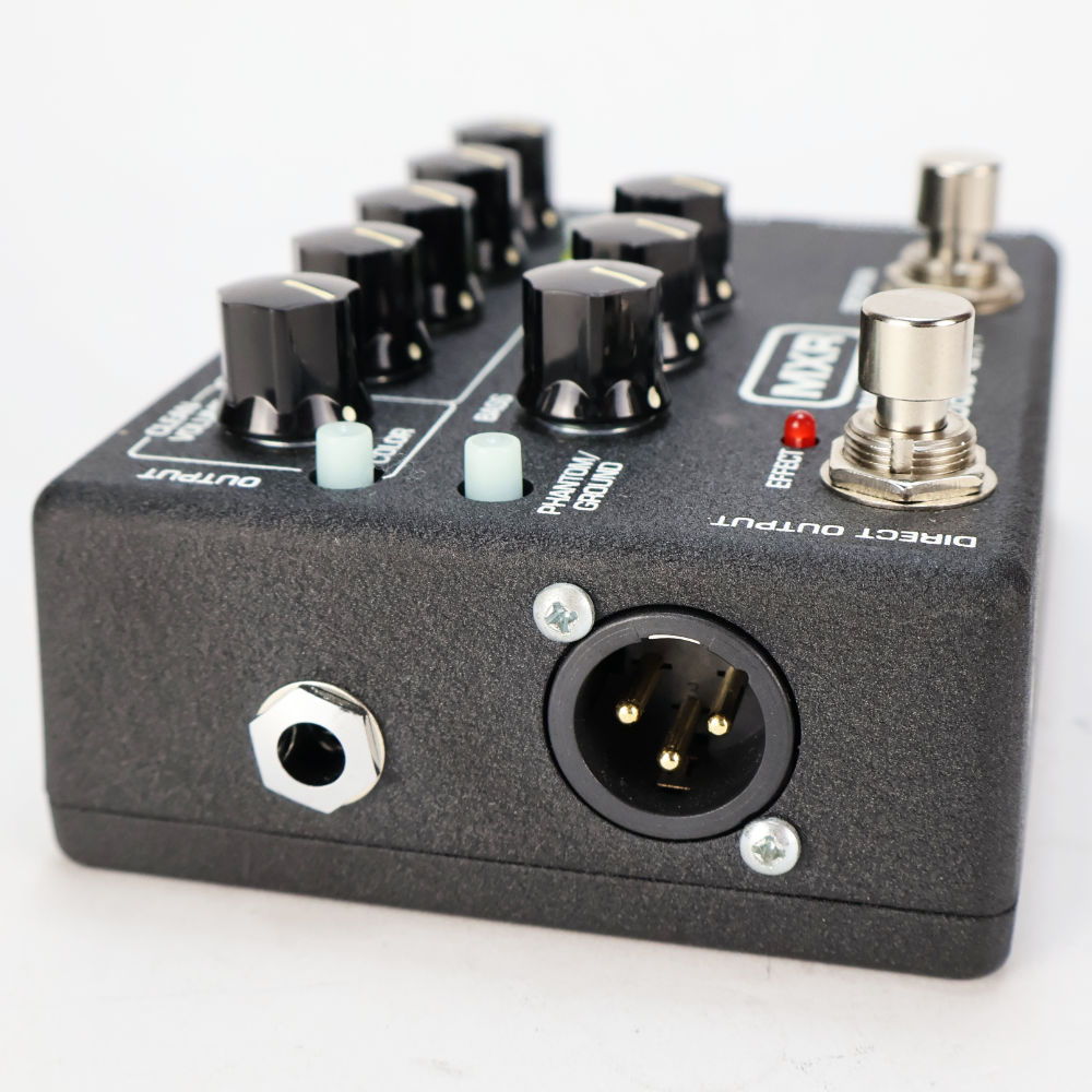 【中古】 ベース用ダイレクトボックス MXR M80 Bass D.I.+ ベースディストーション ベースエフェクター 本体画像 斜め 2