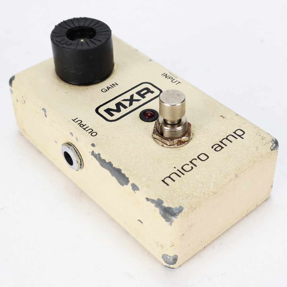 【中古】 ブースター エフェクター MXR M-133 MICRO AMP マイクロアンプ ギターエフェクター 本体画像 斜め 2