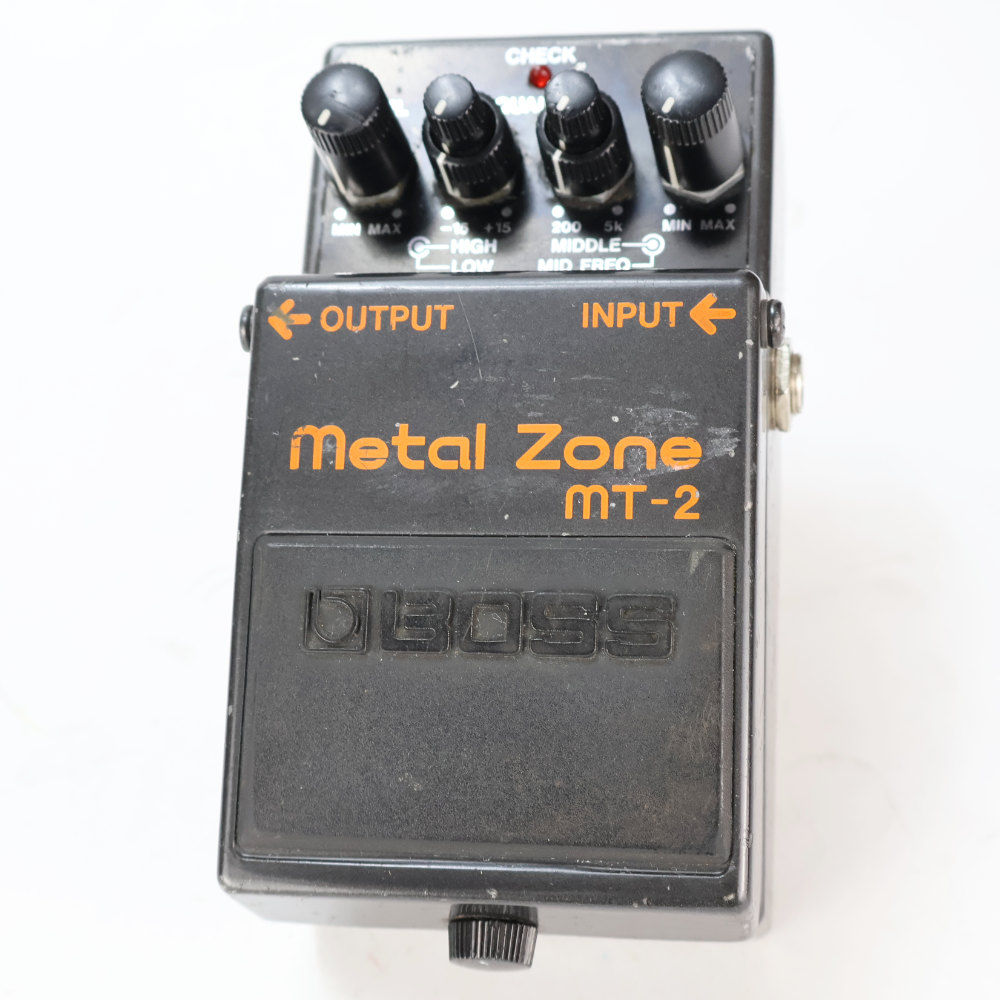 【中古】メタルゾーン エフェクター BOSS MT-2 Metal Zone ボス ギターエフェクター