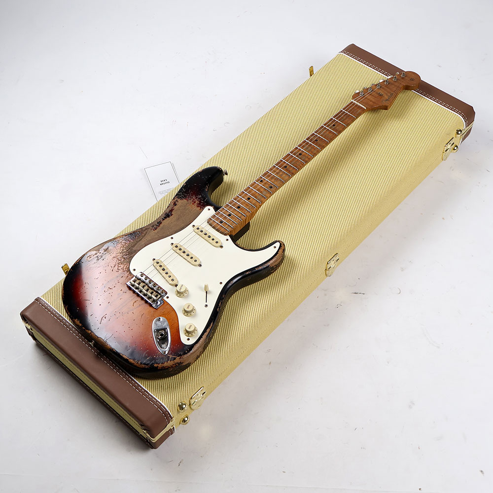 【中古】 エレキギター Fender Custom Shop MBS W20 50’s Stratocaster 3Color Sunburst Ultra Relic by Jason Smith 2025年製 ウルトラレリック Josefina Camposピックアップ搭載 ストラトキャスター 1956
