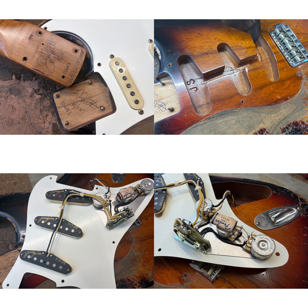 【中古】 エレキギター Fender Custom Shop MBS W20 50’s Stratocaster 3Color Sunburst Ultra Relic by Jason Smith 2025年製 ウルトラレリック Josefina Camposピックアップ搭載 ストラトキャスター 1956 ネック、ピックアップ