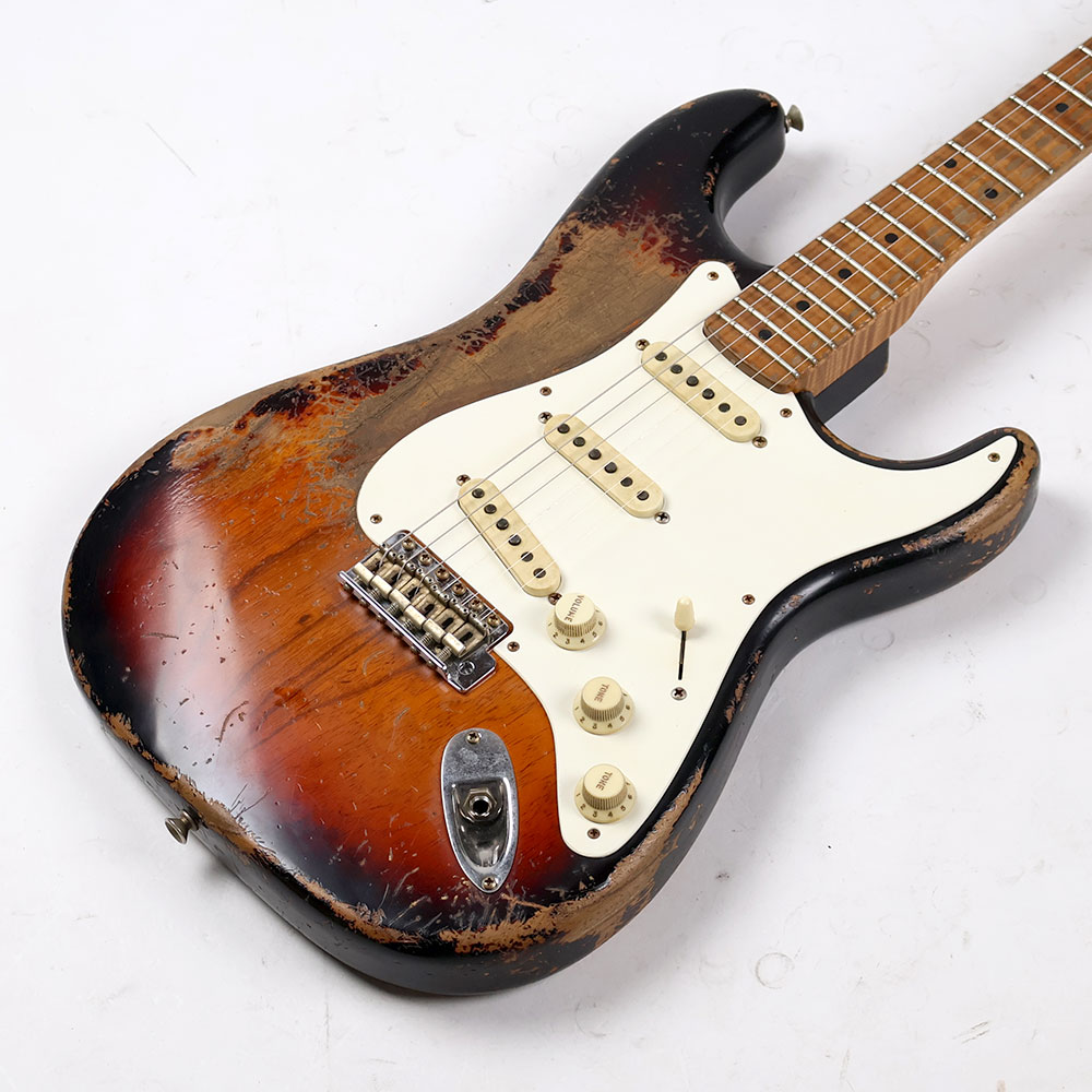 【中古】 エレキギター Fender Custom Shop MBS W20 50’s Stratocaster 3Color Sunburst Ultra Relic by Jason Smith 2025年製 ウルトラレリック Josefina Camposピックアップ搭載 ストラトキャスター 1956 ボディ