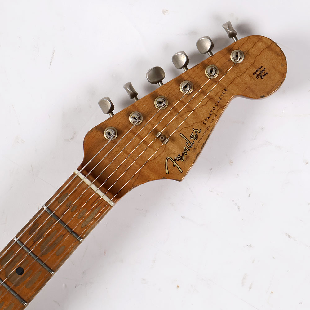 【中古】 エレキギター Fender Custom Shop MBS W20 50’s Stratocaster 3Color Sunburst Ultra Relic by Jason Smith 2025年製 ウルトラレリック Josefina Camposピックアップ搭載 ストラトキャスター 1956 ヘッド