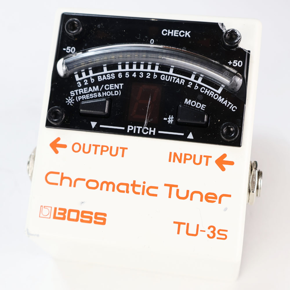 【中古】 BOSS TU-3S Chromatic Tuner コンパクトチューナー