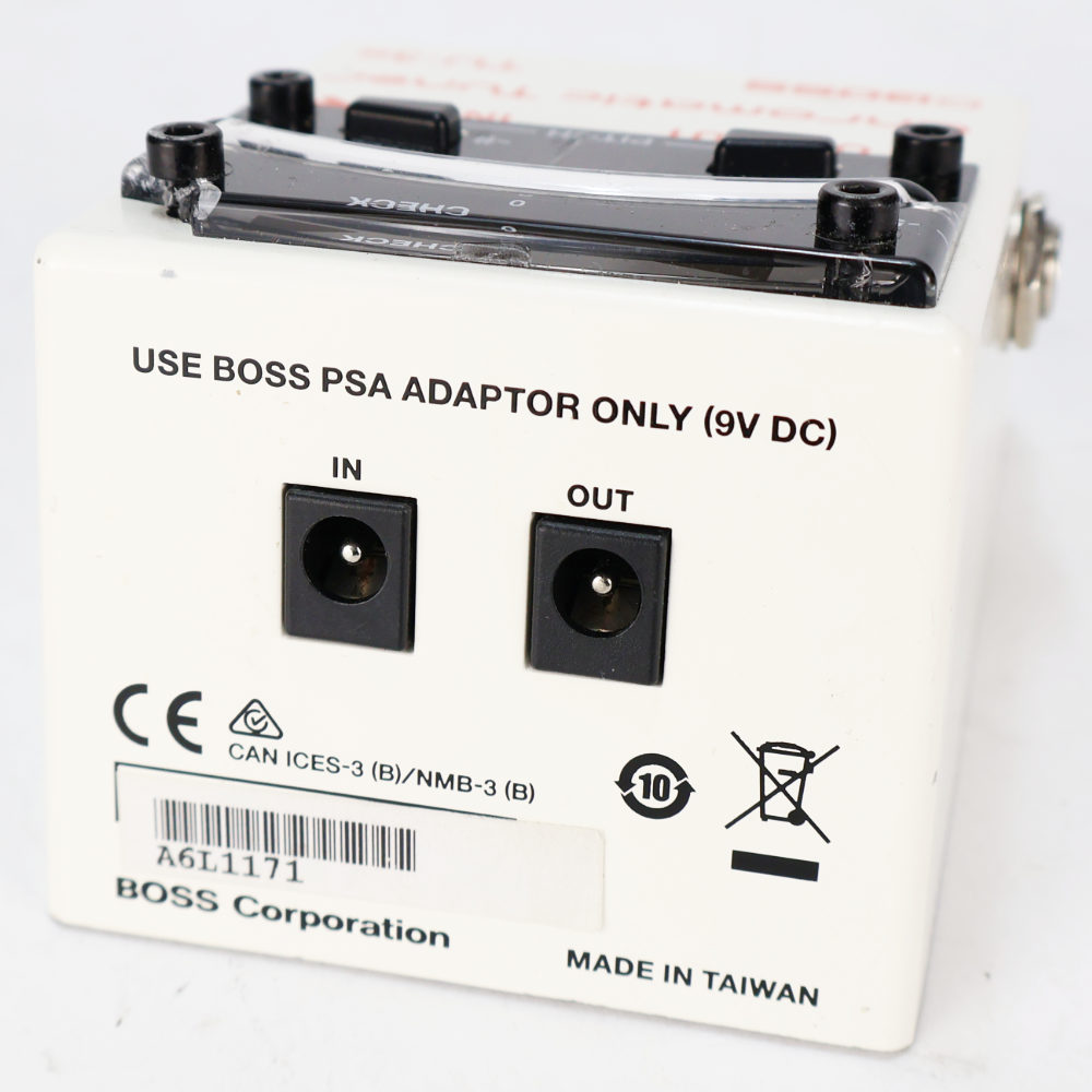 【中古】 BOSS TU-3S Chromatic Tuner コンパクトチューナー 本体画像 斜め