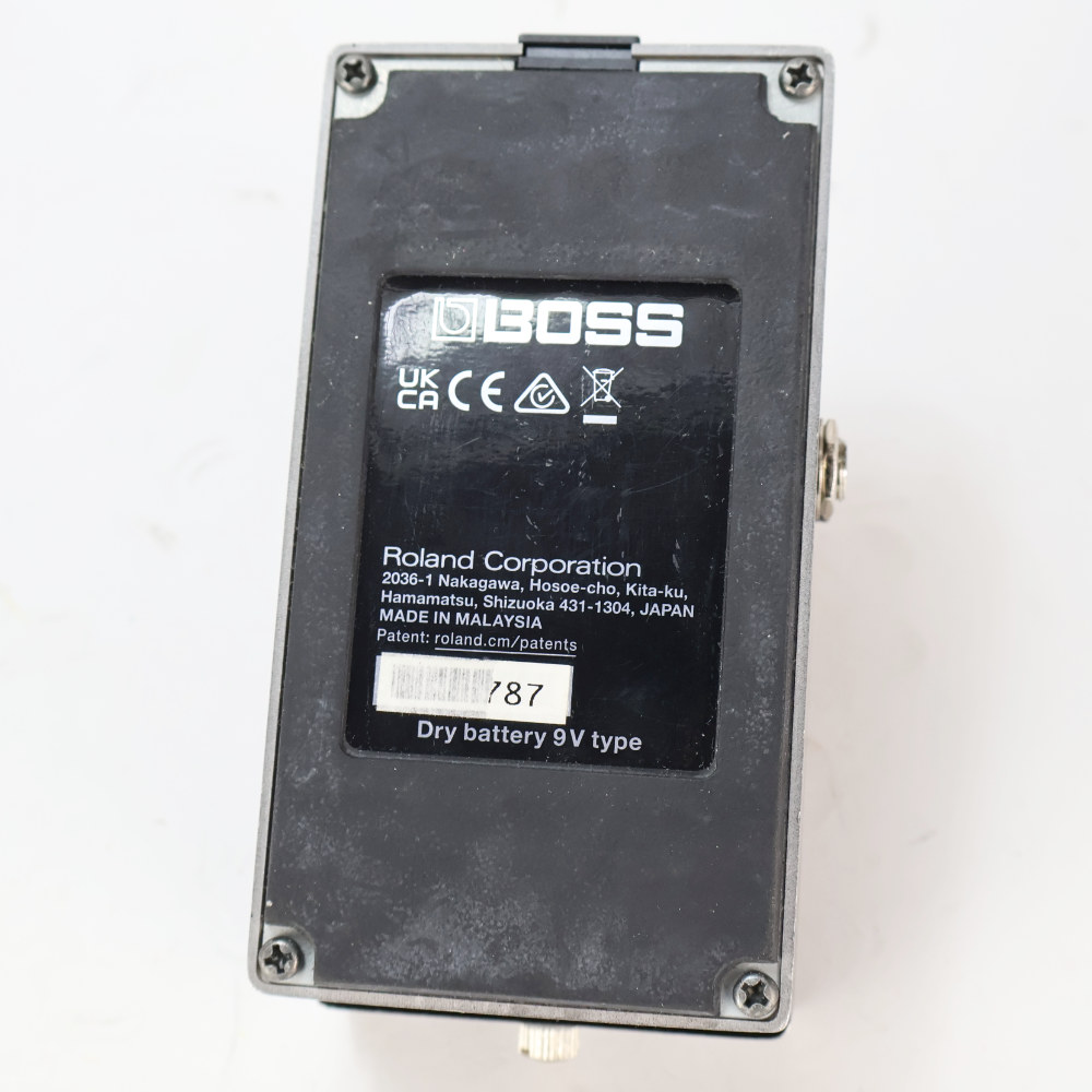 【中古】メタルゾーン エフェクター BOSS MT-2-3A Metal Zone 30周年記念モデル 本体画像 裏