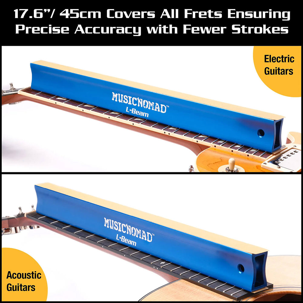 MUSIC NOMAD ミュージックノマド MN872 11 pc Fret Leveling Kit メンテナンスツール11点セット 工具の用途・詳細