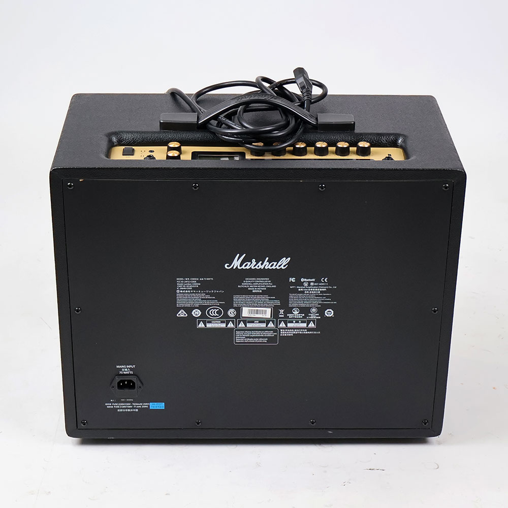【中古】 MARSHALL CODE50 フルモデリングギターアンプ 背面