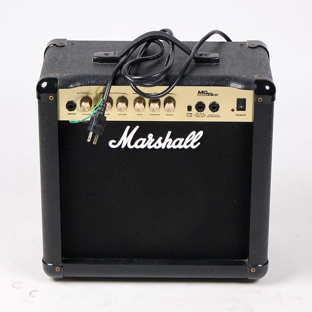 【中古】ギターアンプ マーシャル MARSHALL MG15CD 小型ギターアンプ コンボ