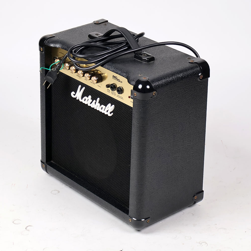 【中古】ギターアンプ マーシャル MARSHALL MG15CD 小型ギターアンプ コンボ 全体