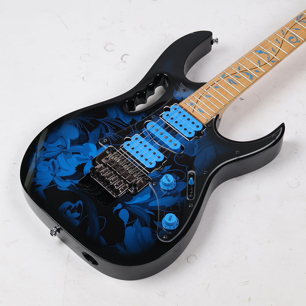 【中古】 エレキギター Ibanez JEM77P BFP Steve Vai Signature Model Blue Floral Pattern 2015年製 イバニーズ スティーヴ・ヴァイモデル ボディ