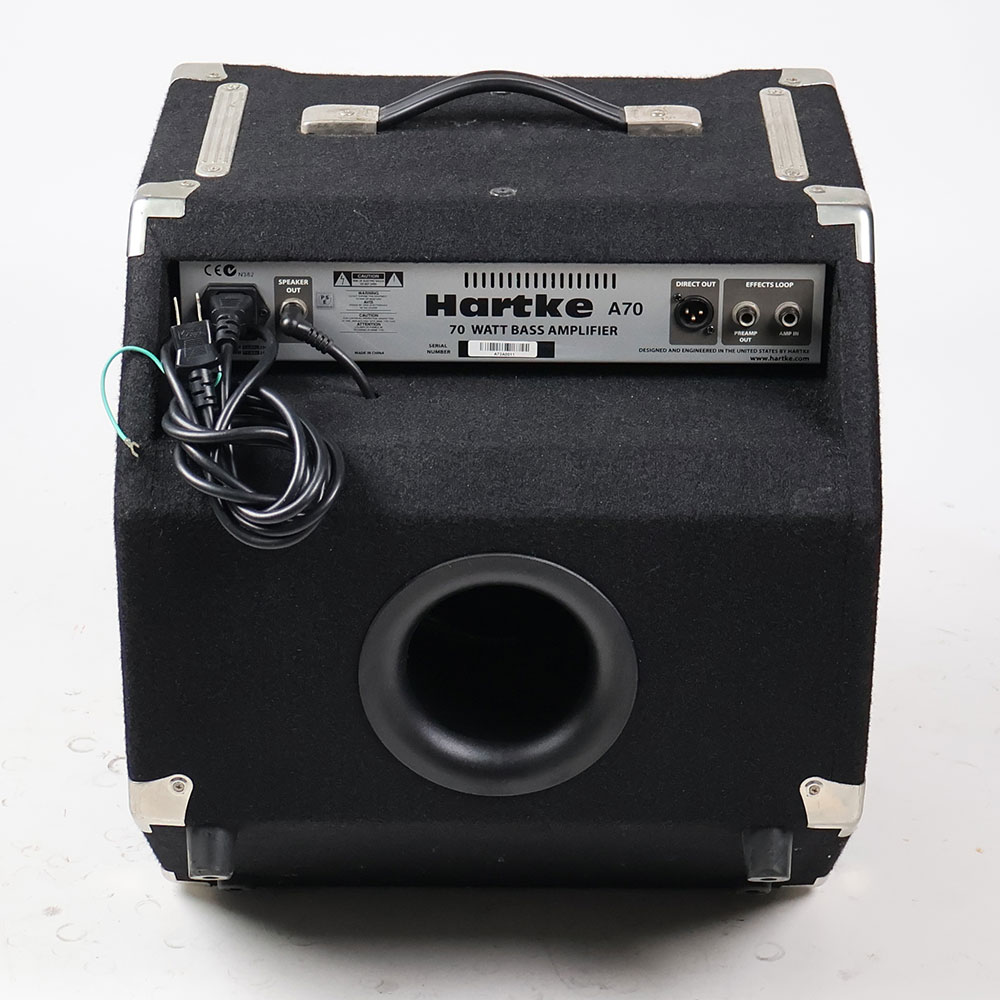 【中古】 ベースアンプ HARTKE A70 背面