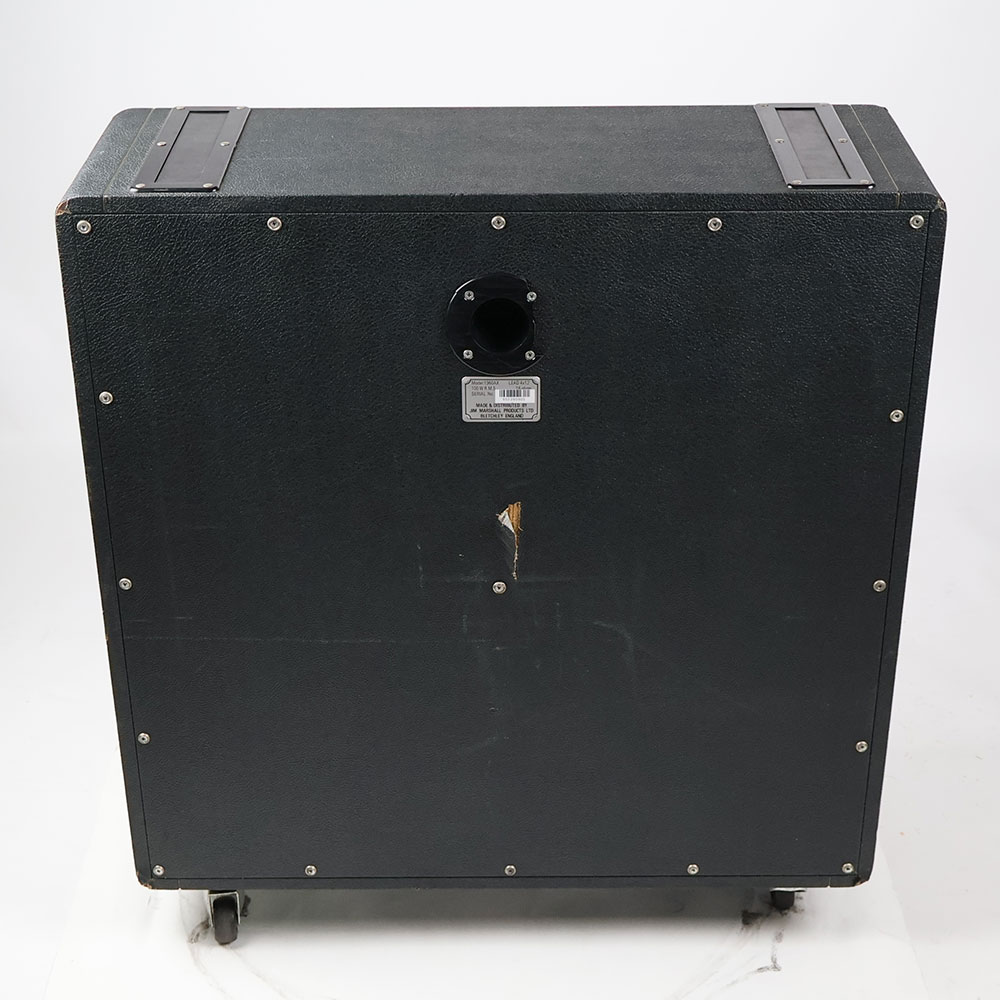 【中古】 ギターアンプスピーカー Marshall 1960AX 1995年製 12インチ4発スピーカーキャビネット 16オーム1系統入力 背面