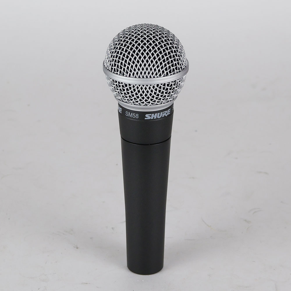 【中古】 マイク ダイナミックマイク ボーカル用 SHURE SM58 シュアー 58 ゴッパ シュア 正面
