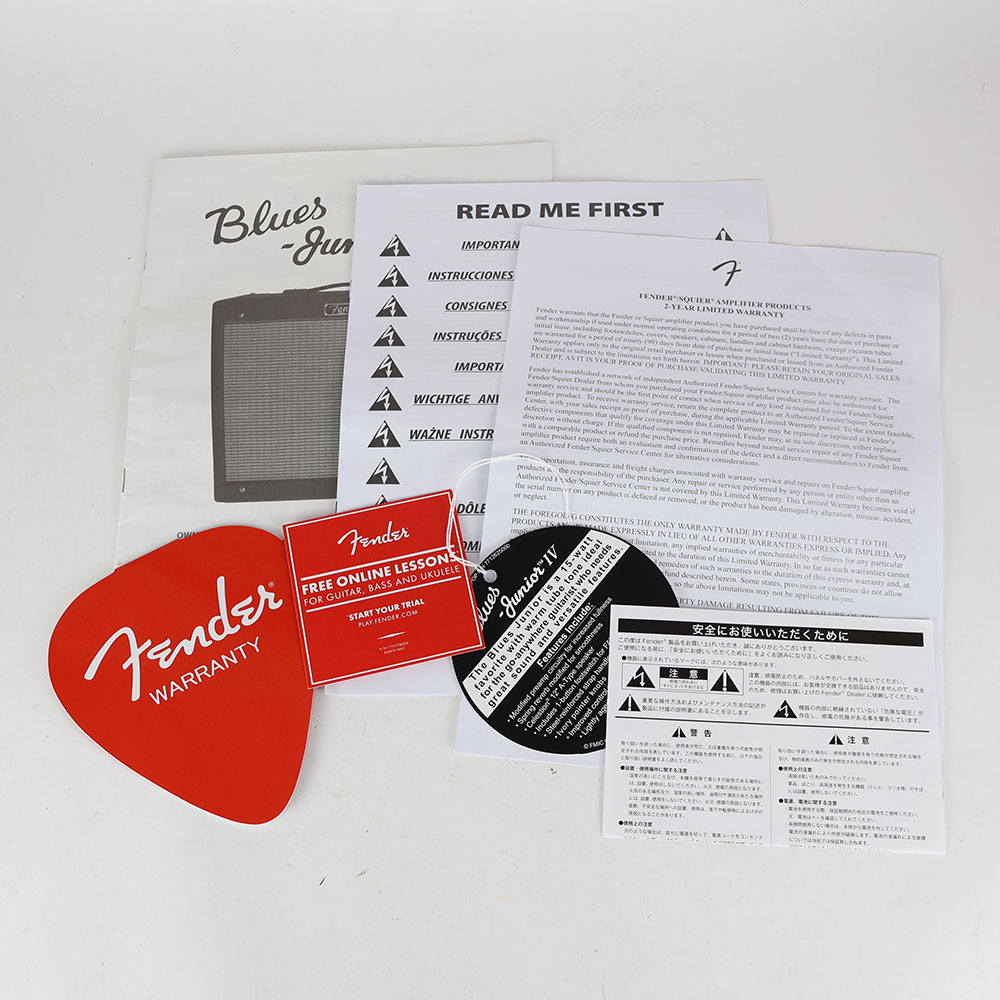 【中古】 Fender Blues Junior IV ギターアンプ コンボ 真空管アンプ 付属品