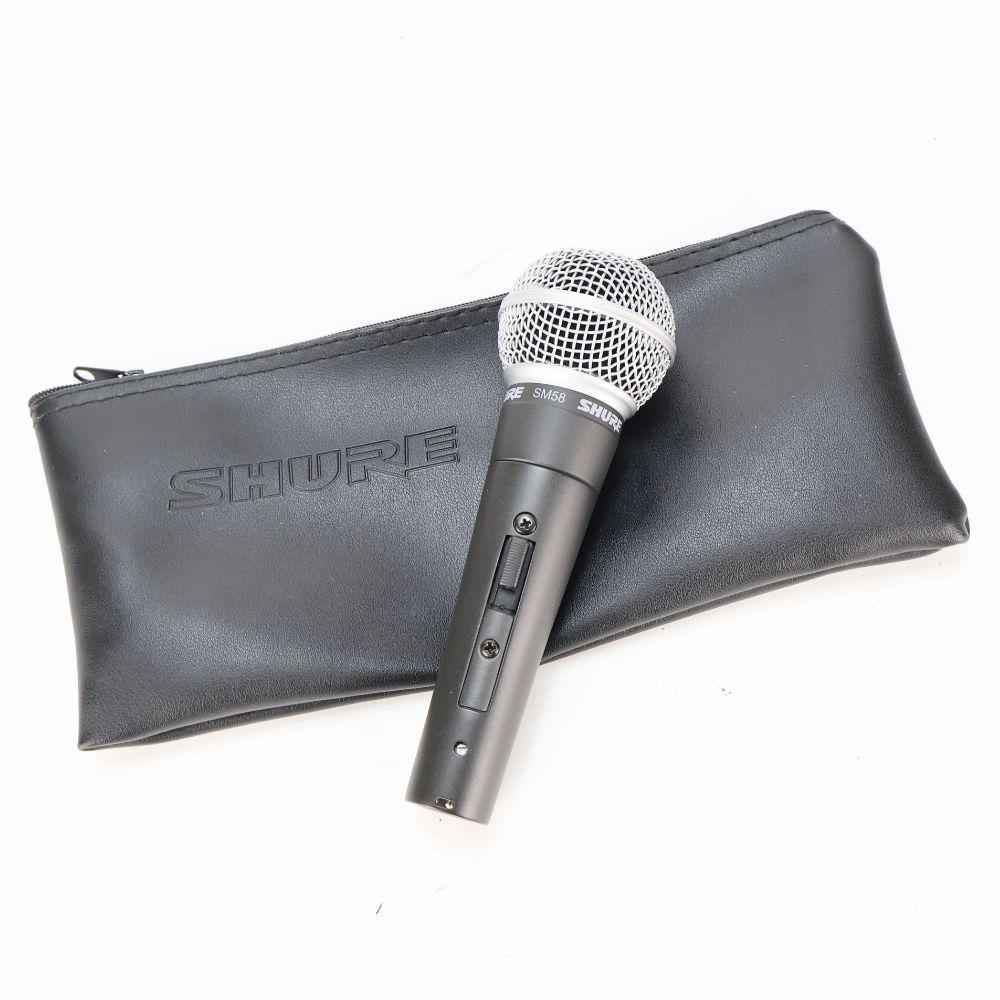 【中古】 マイク ダイナミックマイク SHURE SM58SE スイッチ付き シュアー 58 ゴッパ シュア
