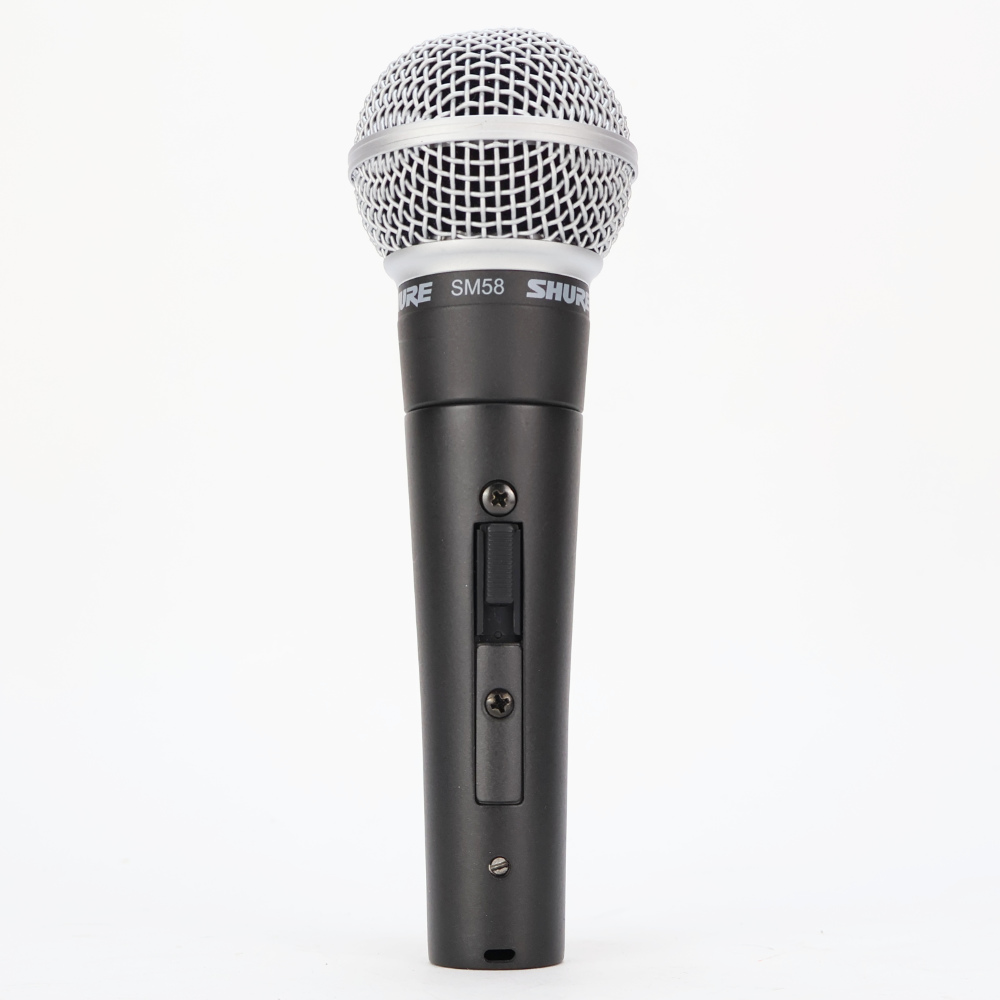 【中古】 マイク ダイナミックマイク SHURE SM58SE スイッチ付き シュアー 58 ゴッパ シュア 本体画像