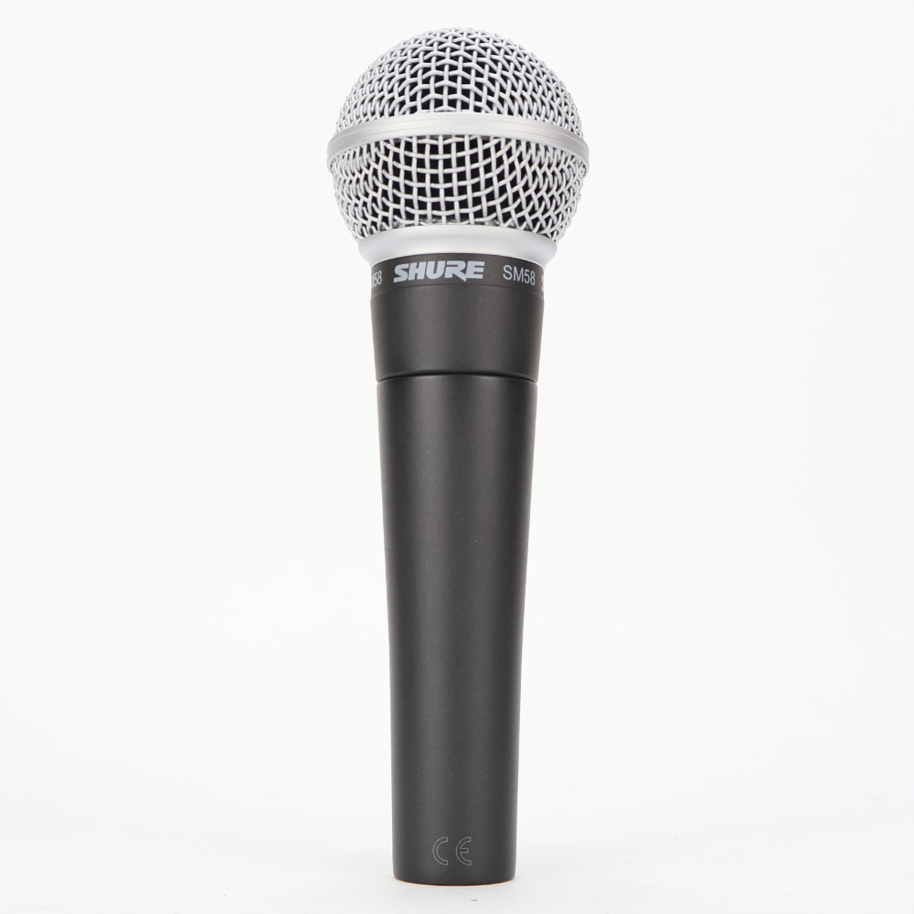 【中古】 マイク ダイナミックマイク SHURE SM58SE スイッチ付き シュアー 58 ゴッパ シュア 本体画像 裏